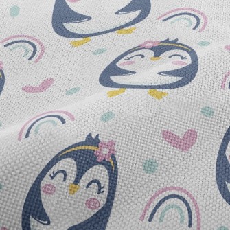 Grinning Penguin Girl Performance Linen
