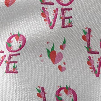 Flowers And Plants Of Love In  Waterproof Canvas