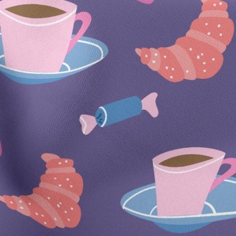 Strawberry Horn Coffee Stretch Ponte