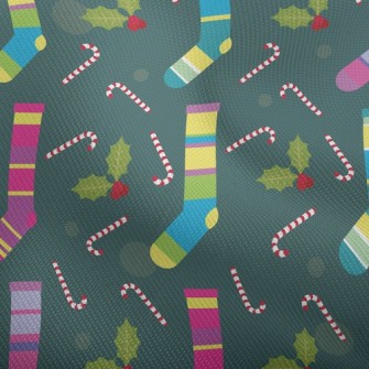 Pretty Christmas Socks Dobby