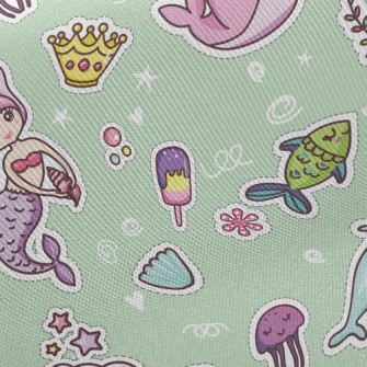 Pretty Mermaid Princess Twill