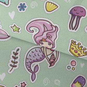 Pretty Mermaid Princess Waterproof Oxford