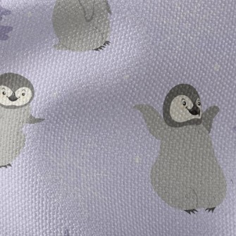 Dancing Little Penguin Waterproof Canvas