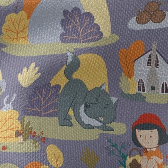 Classic Little Red Riding Hood Waterproof Canvas