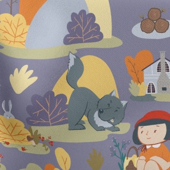 Classic Little Red Riding Hood Stretch Ponte