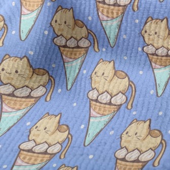 Popsicle Cone And Kitten Terry