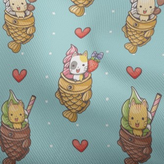 Kitten Taiyaki Ice Cream Dobby