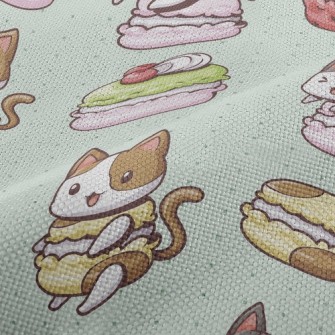 Kitty Macaron Performance Linen