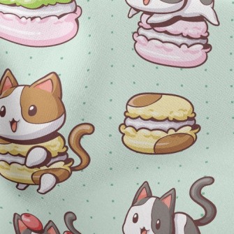 Kitty Macaron Stretch Ponte