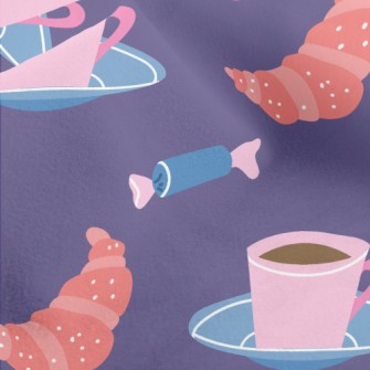 Strawberry Horn Coffee Micro Fleece