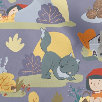 Classic Little Red Riding Hood Micro Fleece