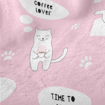 Tea Time Kitten Minky