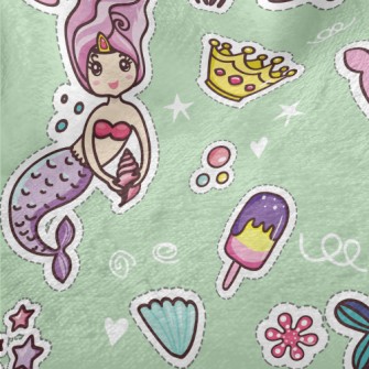 Pretty Mermaid Princess Minky