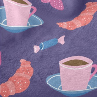 Strawberry Horn Coffee Minky
