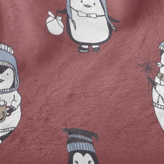Penguin Winter Activities Minky
