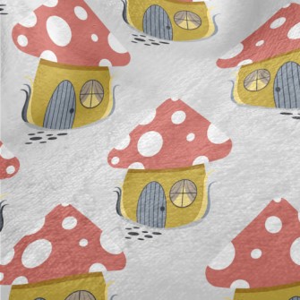 Funny Mushroom Shaped House Minky
