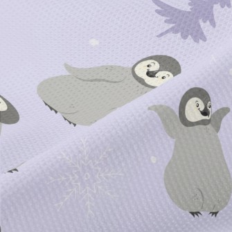 Dancing Little Penguin Piqué