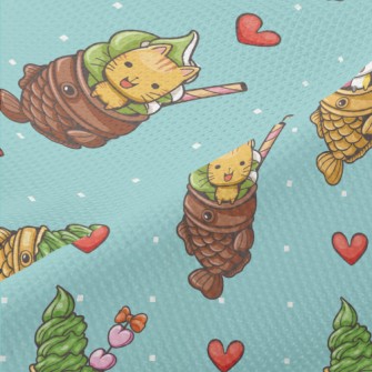 Kitten Taiyaki Ice Cream Piqué