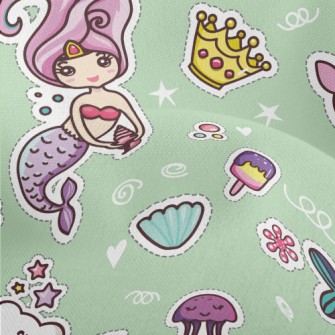 Pretty Mermaid Princess Lightweight Performance Linen