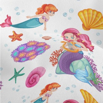 Shiny Shell Mermaid Lightweight Performance Linen