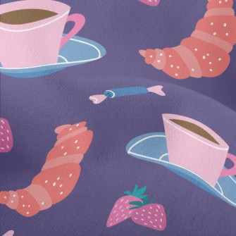 Strawberry Horn Coffee Lightweight Performance Linen
