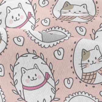 Cat Family Portrait Modern Jersey