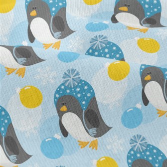 Penguin In Furry Hat Modern Jersey