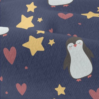 Star Penguin Heart Modern Jersey
