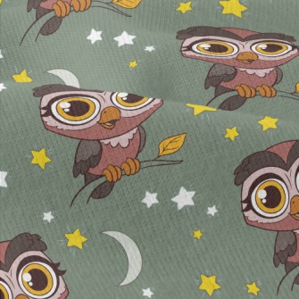 Nocturnal Big-eyed Owl Modern Jersey