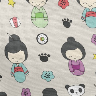 Kind Japanese Doll Pongee