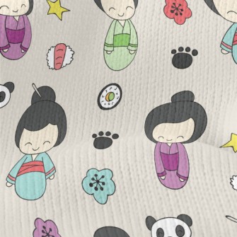 Kind Japanese Doll Stretch Jersey