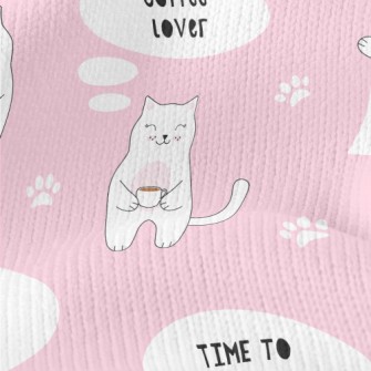 Tea Time Kitten Stretch Jersey