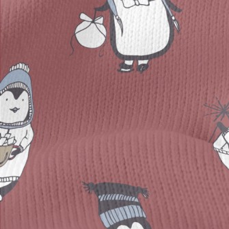 Penguin Winter Activities Stretch Jersey