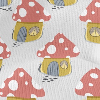 Funny Mushroom Shaped House Stretch Jersey