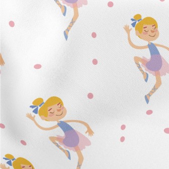 Girl Loves Ballet Lightweight Cotton Poplin