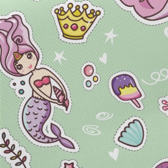 Pretty Mermaid Princess Midweight Cotton Poplin