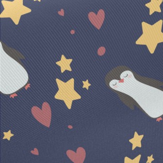 Star Penguin Heart Midweight Cotton Poplin