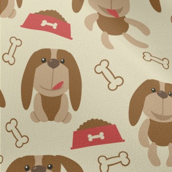 Floppy-eared Dog Food Chiffon