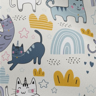 Happy Swinging Cat Chiffon