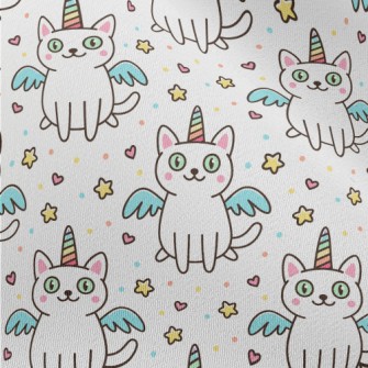 Rainbow Unicorn Kitten Chiffon