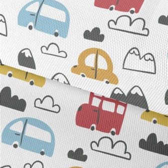 Colorful Cars Waterproof Oxford
