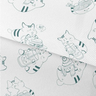 Big Eater Kitten Waterproof Oxford
