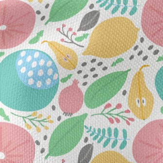 Artistic Style Fruit Waterproof Canvas