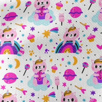 Fashionable Kitty Waterproof Canvas