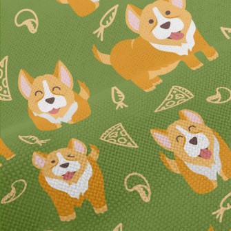 Greedy Corgi Performance Linen