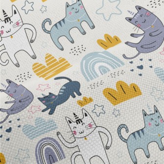 Happy Swinging Cat Performance Linen