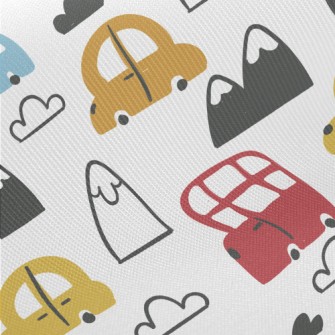 Colorful Cars Twill
