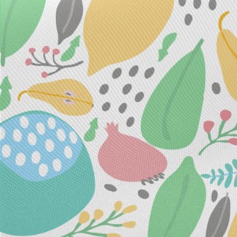 Artistic Style Fruit Twill
