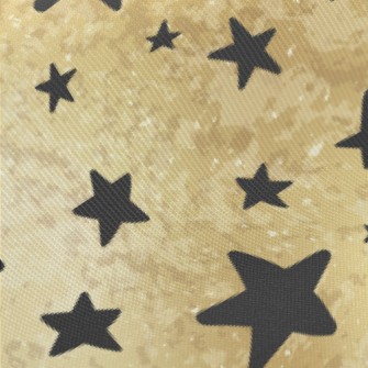 Stars Of Different Sizes Twill