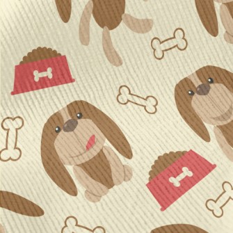 Floppy-eared Dog Food Standard Corduroy